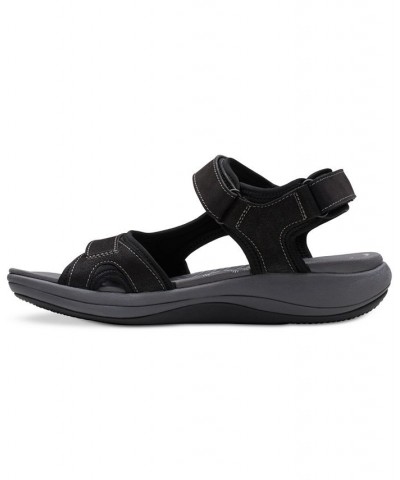 Women's Cloudsteppers Mira Bay Strappy Sport Sandals Black $37.40 Shoes