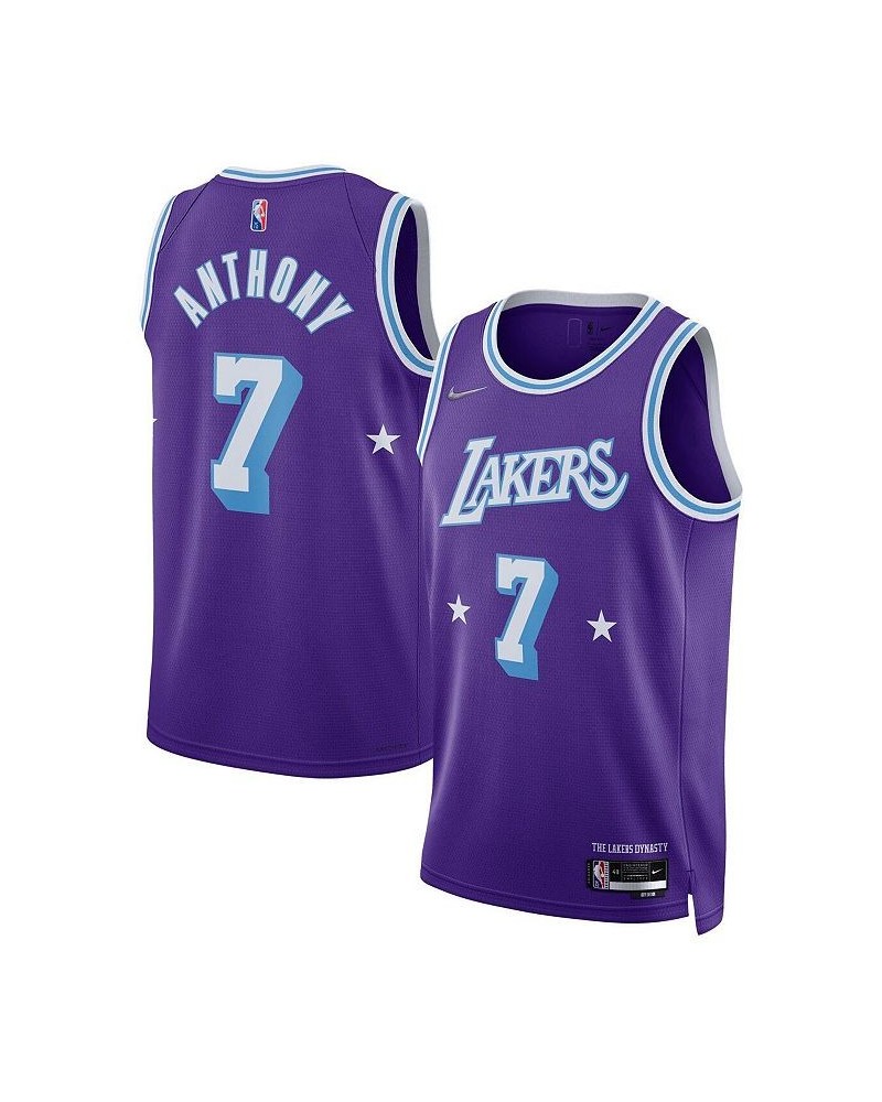 Men's Carmelo Anthony Purple Los Angeles Lakers 2021/22 Swingman Jersey - City Edition $42.80 Jersey