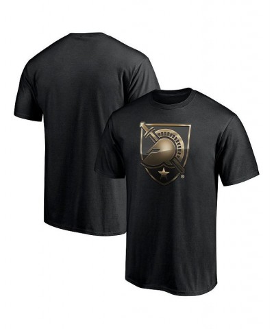 Men's Black Army Black Knights Team Midnight Mascot T-shirt $13.25 T-Shirts