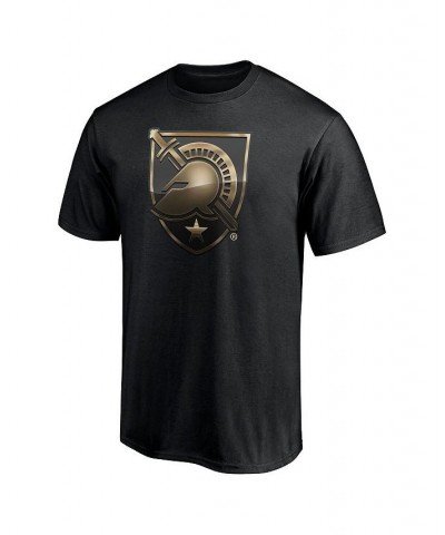 Men's Black Army Black Knights Team Midnight Mascot T-shirt $13.25 T-Shirts