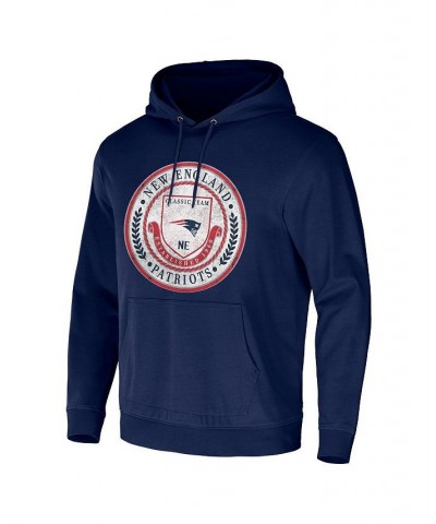 Men's NFL x Darius Rucker Collection by Navy New England Patriots Washed Pullover Hoodie $32.50 Sweatshirt