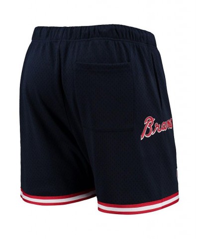 Men's Navy Atlanta Braves 2021 World Series Mesh Shorts $44.19 Shorts