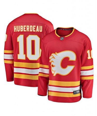 Men's Branded Jonathan Huberdeau Red Calgary Flames Home Breakaway Player Jersey $50.76 Jersey