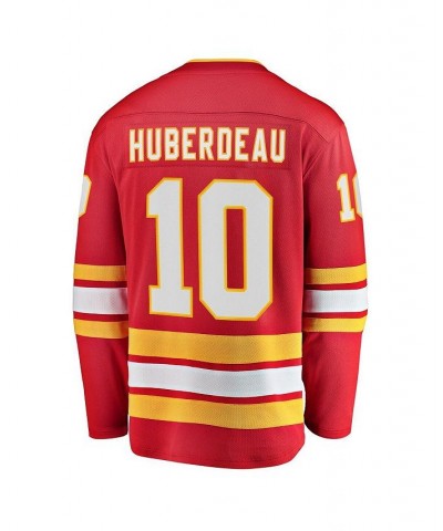 Men's Branded Jonathan Huberdeau Red Calgary Flames Home Breakaway Player Jersey $50.76 Jersey