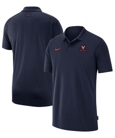 Men's Navy Virginia Cavaliers 2021 Early Season Victory Performance Coaches Polo $31.89 Polo Shirts