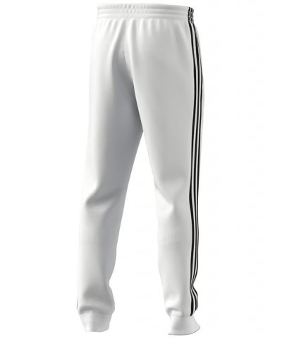 Men's Essentials Tapered Cuff Jogger Pants White $23.20 Pants