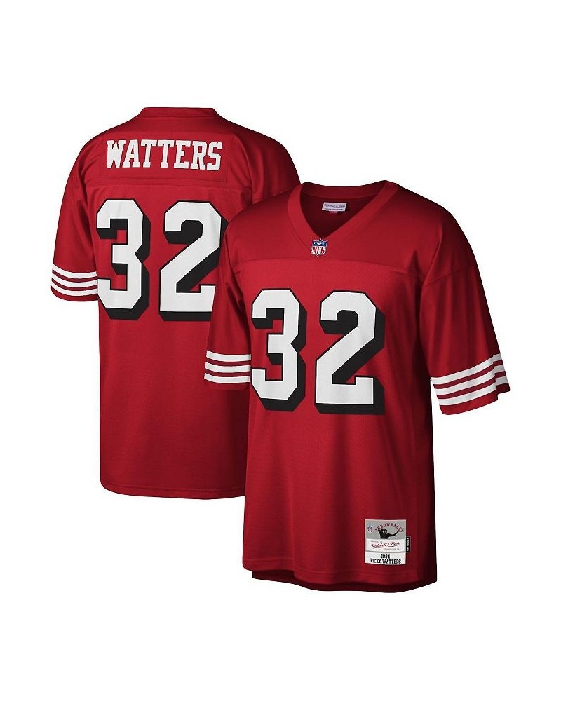 Men's Ricky Watters Scarlet San Francisco 49ers Legacy Replica Jersey $52.70 Jersey