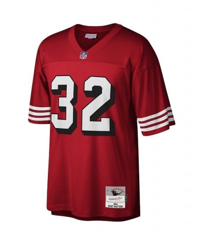 Men's Ricky Watters Scarlet San Francisco 49ers Legacy Replica Jersey $52.70 Jersey