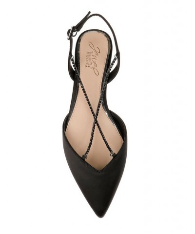 Women's Alanna Evening Flats Black $49.98 Shoes