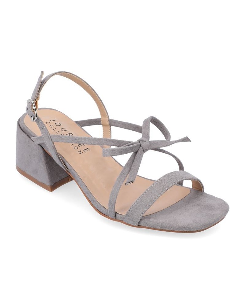 Women's Amity Sandal Gray $38.00 Shoes