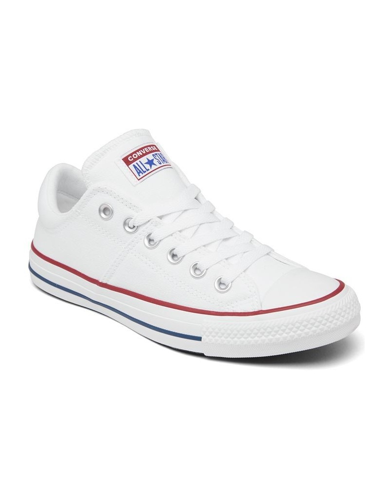 Women's Chuck Taylor Madison Low Top Casual Sneakers White $38.50 Shoes