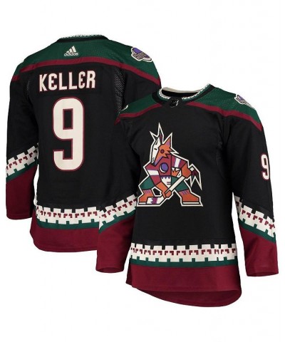 Men's Clayton Keller Black Arizona Coyotes Home Authentic Pro Player Jersey $83.72 Jersey