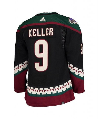 Men's Clayton Keller Black Arizona Coyotes Home Authentic Pro Player Jersey $83.72 Jersey