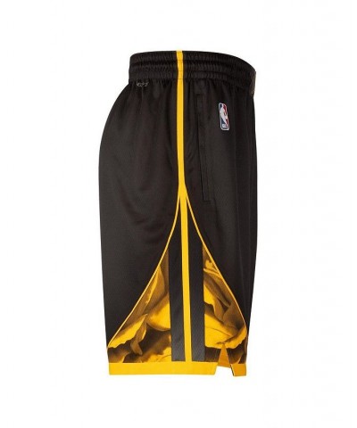 Men's Black Golden State Warriors 2022/23 City Edition Swingman Shorts $49.00 Shorts