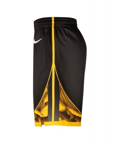 Men's Black Golden State Warriors 2022/23 City Edition Swingman Shorts $49.00 Shorts