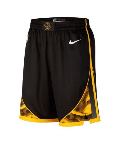 Men's Black Golden State Warriors 2022/23 City Edition Swingman Shorts $49.00 Shorts