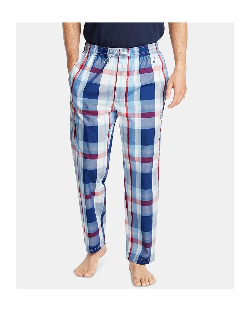 Men's Cotton Plaid Pajama Pants Multi $15.43 Pajama