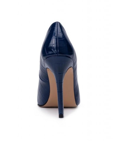 Women's Daisy Pumps Blue $31.67 Shoes