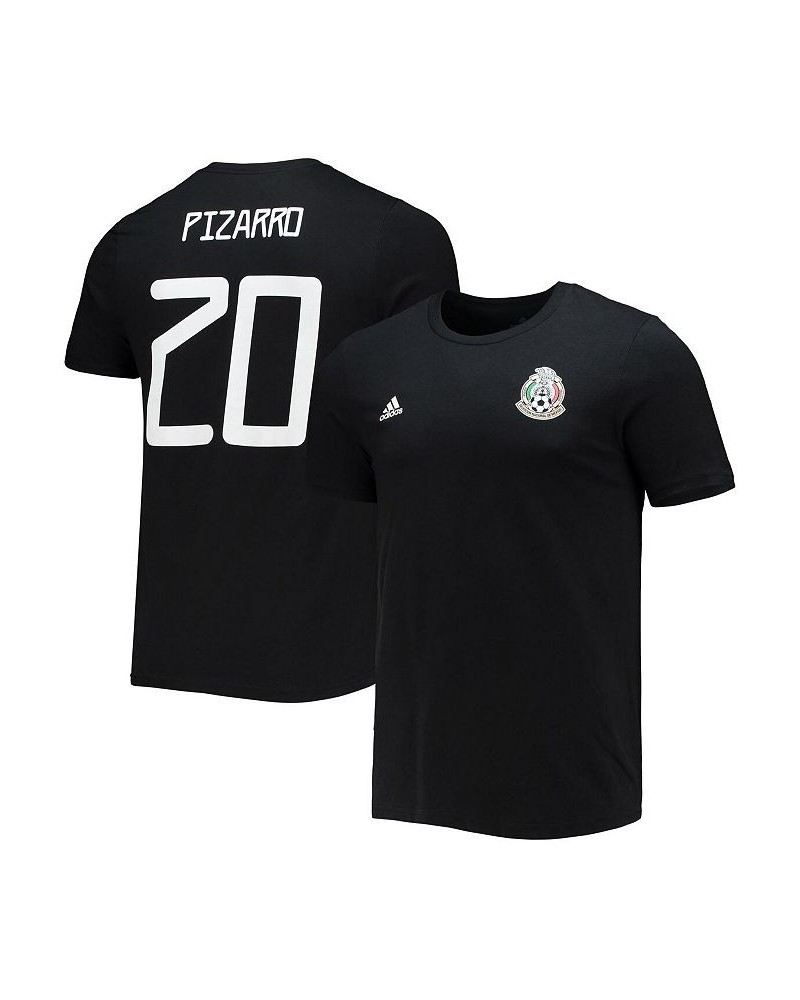 Men's Rodolfo Pizarro Black Mexico National Team Amplifier Name and Number T-shirt $20.39 T-Shirts