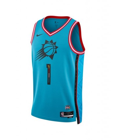 Men's and Women's Devin Booker Turquoise Phoenix Suns 2022/23 City Edition Swingman Jersey $65.00 Jersey