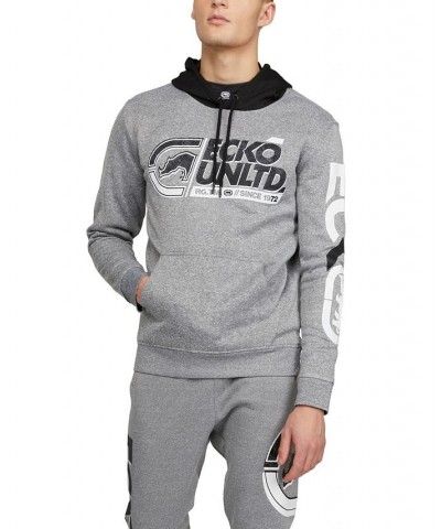 Men's Big and Tall Momentum Hoodie Gray $34.22 Sweatshirt