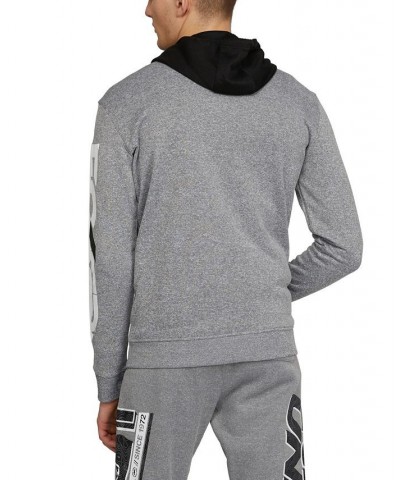 Men's Big and Tall Momentum Hoodie Gray $34.22 Sweatshirt