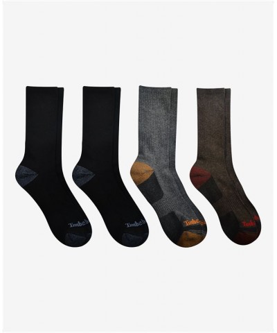 Men's Crew Socks, Pack of 4 $13.12 Socks