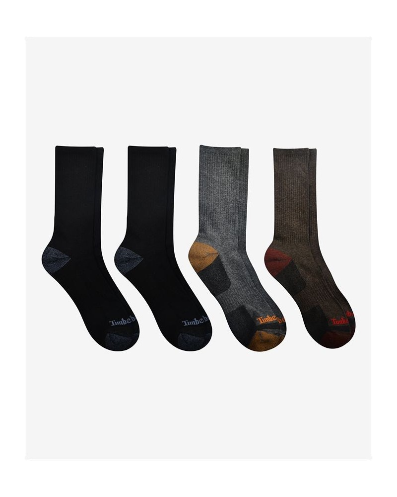 Men's Crew Socks, Pack of 4 $13.12 Socks