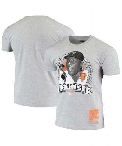 Men's Willie McCovey Gray San Francisco Giants Name and Number T-shirt $31.89 T-Shirts