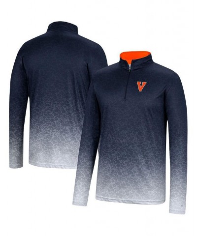 Men's Navy Virginia Cavaliers Walter Quarter-Zip Windshirt $23.21 Shirts