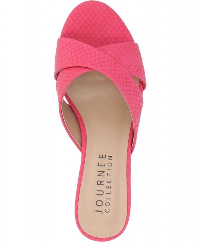 Women's Berkly Slip-on Heel Pink $45.00 Shoes