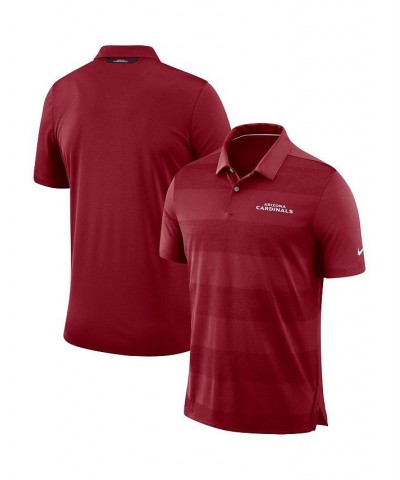 Men's Cardinal Arizona Cardinals Sideline Early Season Wordmark Performance Polo Shirt $40.80 Polo Shirts