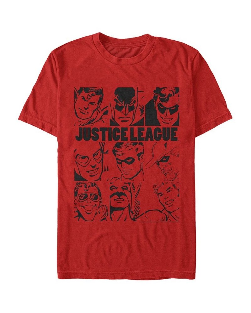 DC Men's Justice League Hero Box Up Short Sleeve T-Shirt $18.19 T-Shirts