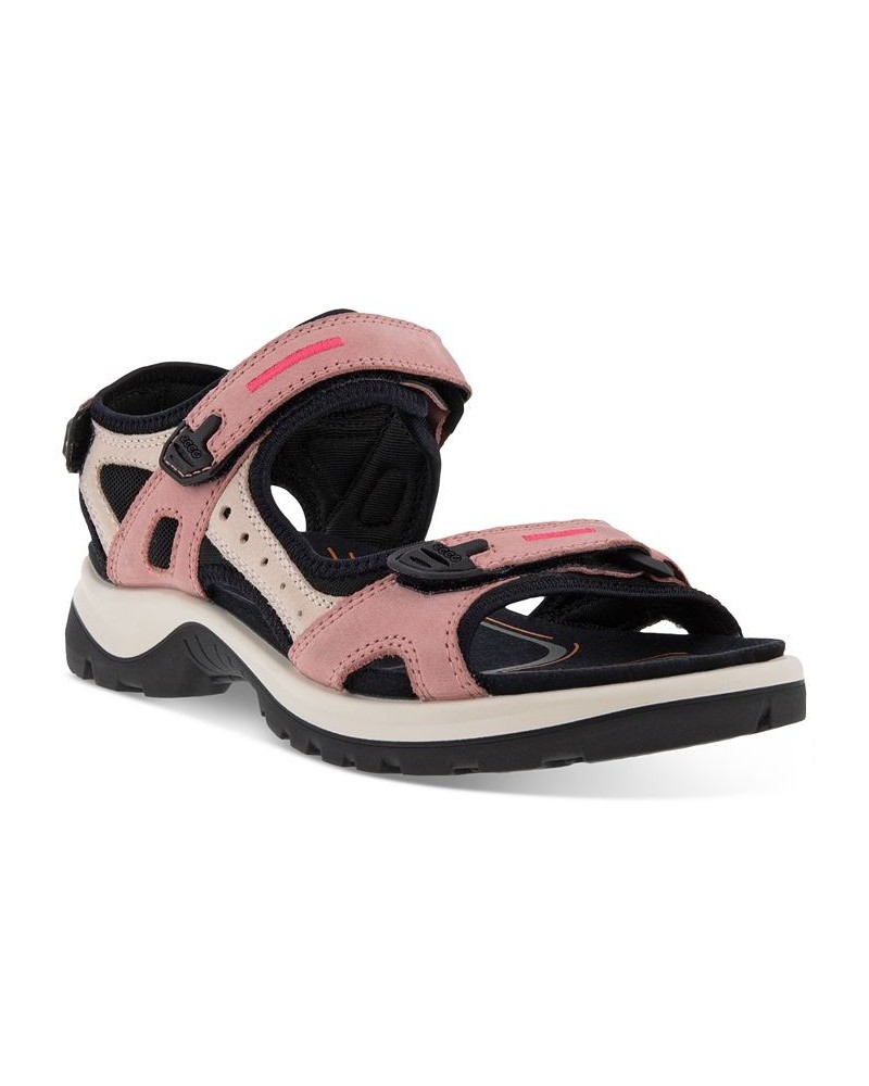 Women's Yucatan Sandals Pink $73.50 Shoes