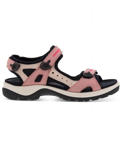 Women's Yucatan Sandals Pink $73.50 Shoes