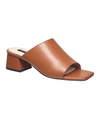 Women's Pull-on Dinner Sandals Cognac $49.00 Shoes