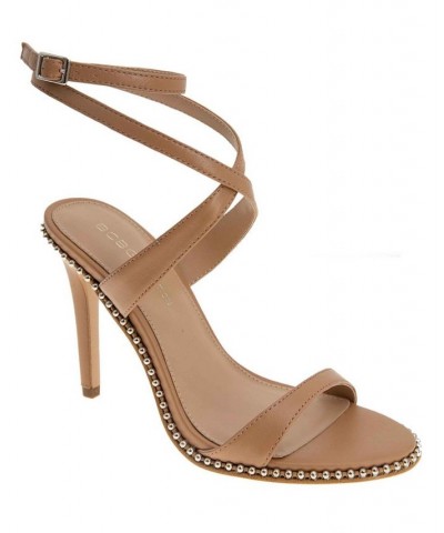 Women's Jilma Dress Sandal Tan/Beige $47.73 Shoes