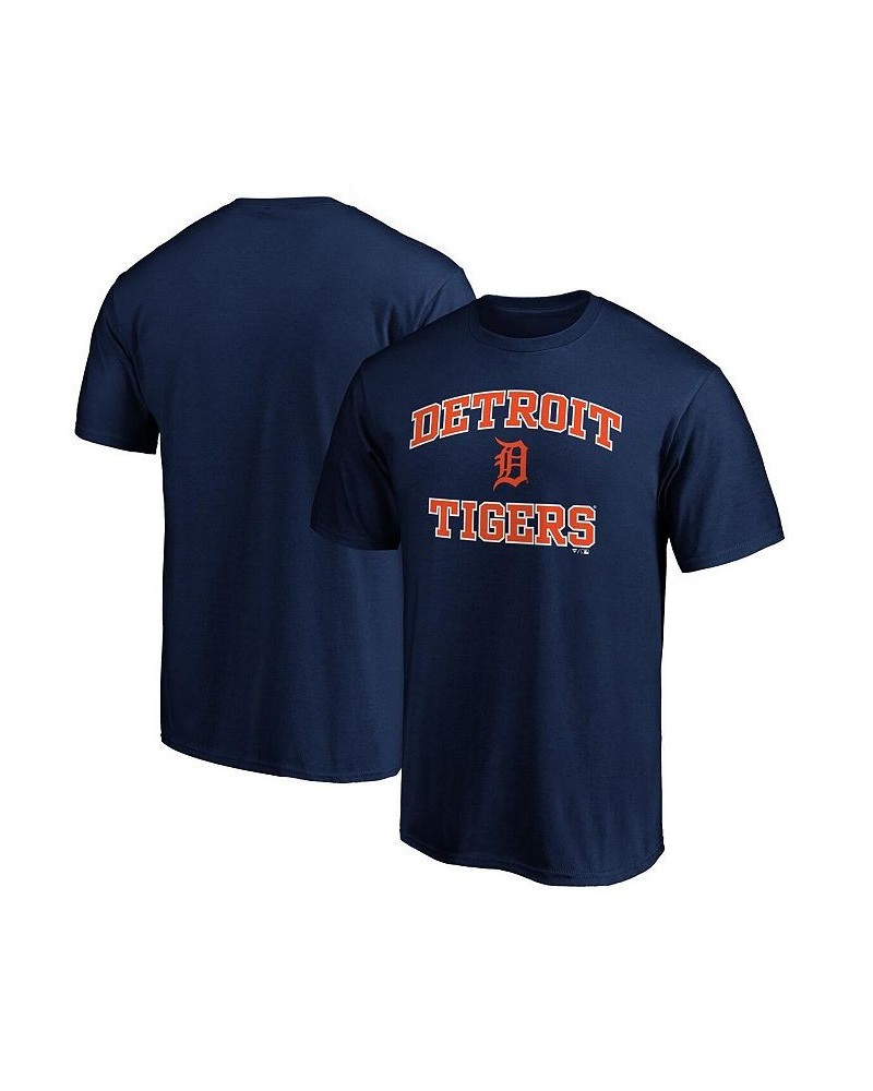 Men's Navy Detroit Tigers Heart & Soul T-shirt $16.00 T-Shirts