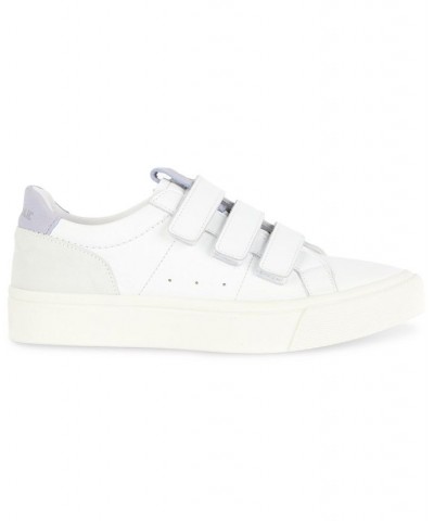 Women's Georgie Strappy Sneakers White/lavender $68.00 Shoes