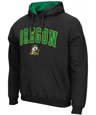 Men's Black Oregon Ducks Arch Logo 3.0 Pullover Hoodie $26.31 Sweatshirt