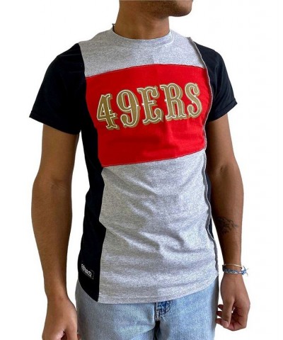 Men's Heathered Gray San Francisco 49Ers Split T-shirt $28.49 T-Shirts