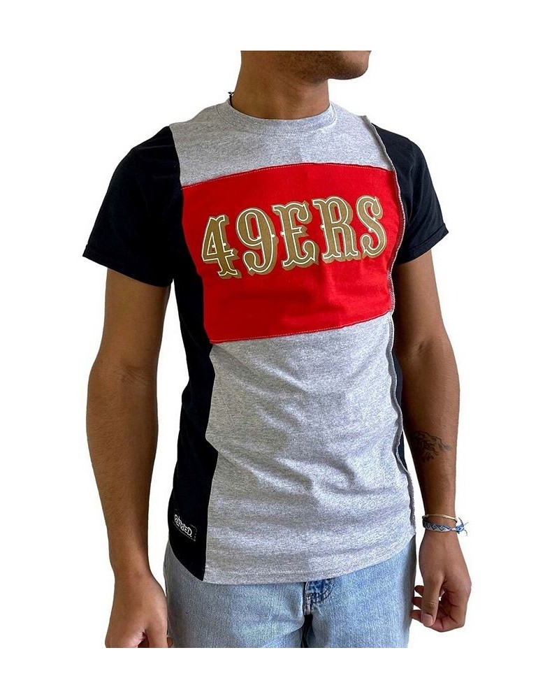 Men's Heathered Gray San Francisco 49Ers Split T-shirt $28.49 T-Shirts