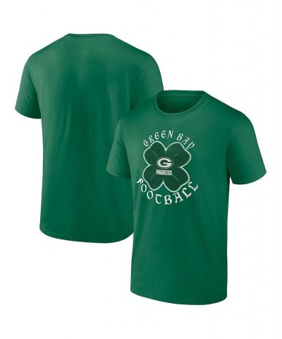 Men's Branded Kelly Green Bay Packers Celtic Clover T-shirt $14.57 T-Shirts