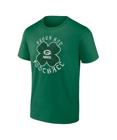 Men's Branded Kelly Green Bay Packers Celtic Clover T-shirt $14.57 T-Shirts