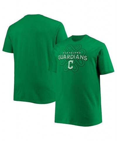 Men's Kelly Green Cleveland Guardians Celtic T-shirt $18.48 T-Shirts