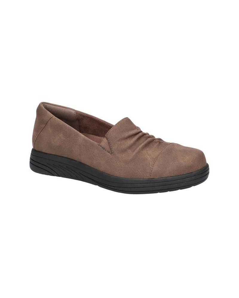 Women's Locke Comfort Flats Brown $30.24 Shoes