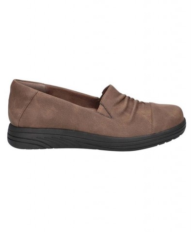 Women's Locke Comfort Flats Brown $30.24 Shoes