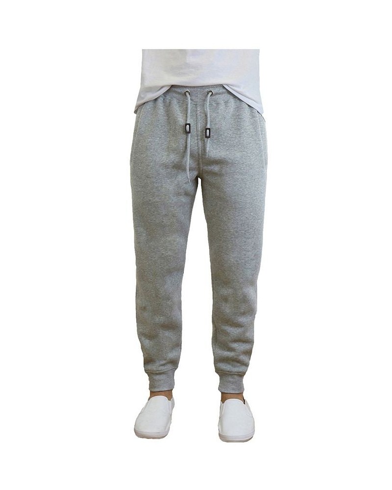 Men's Slim Fit Jogger Pants Heather Gray $14.28 Pants