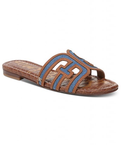 Women's Bay Multi Slip-On Sandals Blue $39.00 Shoes