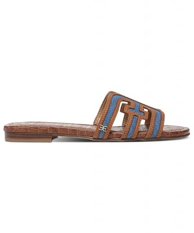 Women's Bay Multi Slip-On Sandals Blue $39.00 Shoes